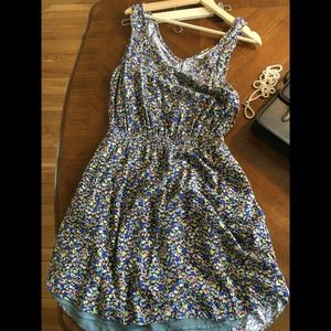 BCBGeneration Print Cut-out Summer Dress